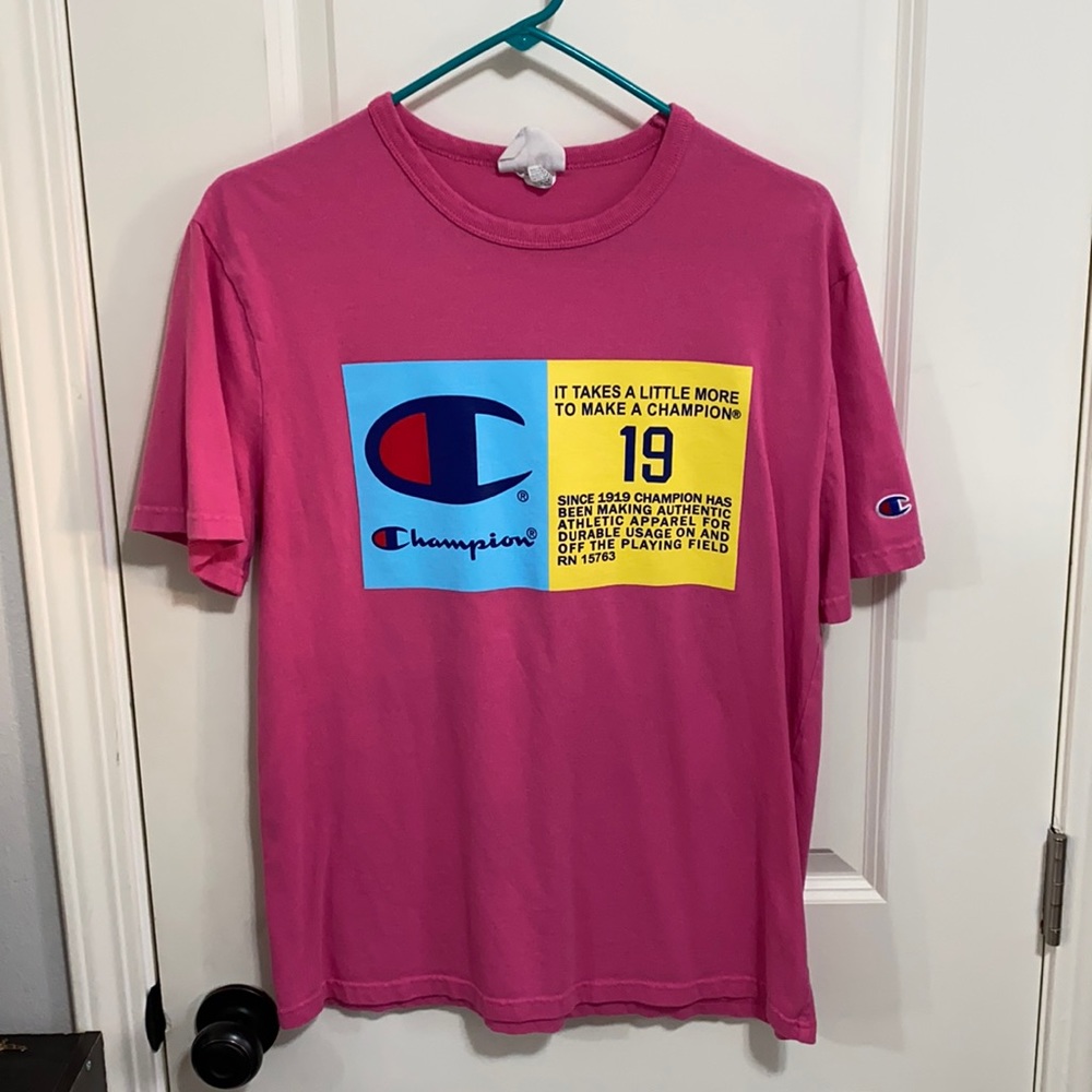 Champion Pink Graphic T-Shirt